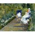 Niños en el jardin, Cassatt
