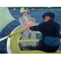 Paseo en barca, Cassatt