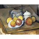 Jarrón, Azucar y manzanas, Cezanne