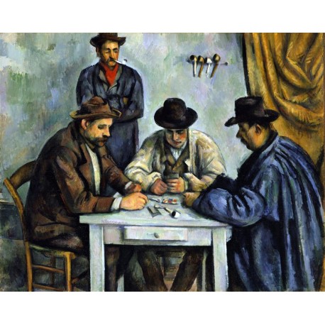 Juego de naipes, Cezanne, Algomasquearte