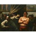El forzudo, Daumier, Algomasquearte