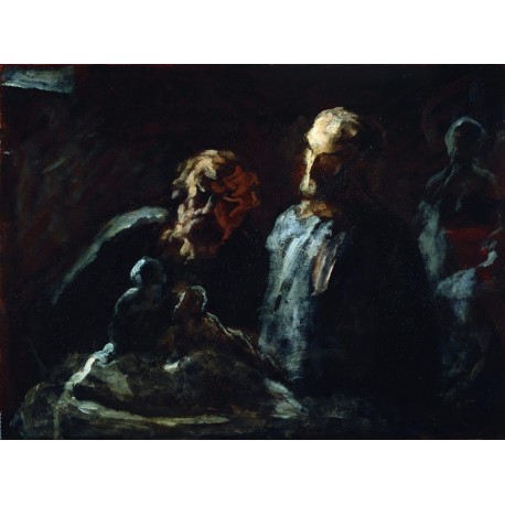Dos escultores, Daumier, Algomasquearte
