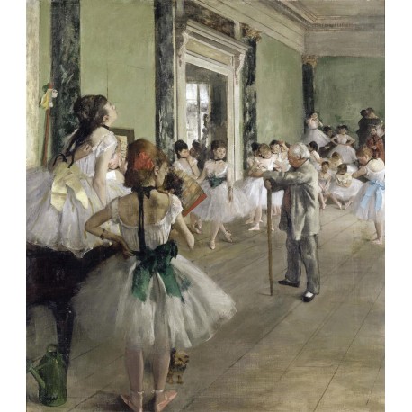 Clase de Danza, Degas, Algomasquearte