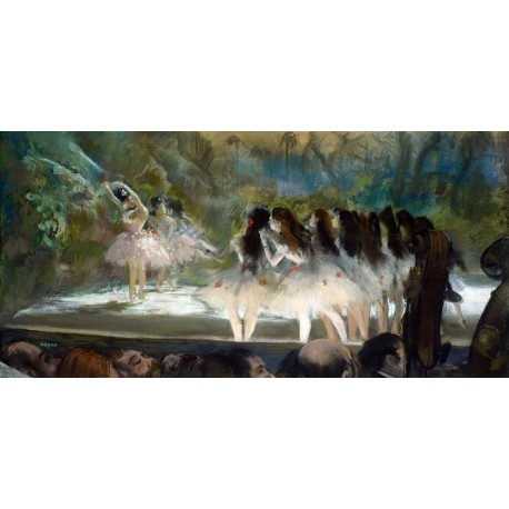 Ballet en la ópera de París, Degas, Algomasquearte