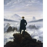 Viajero frente a un mar de nubes, Friedrich, Algomasquearte