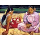 Dos mujeres de Tahiti. Gauguin, Algomasquearte
