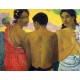 Tres Tahitianos. Gauguin, Algomasquearte