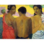 Tres Tahitianos. Gauguin, Algomasquearte