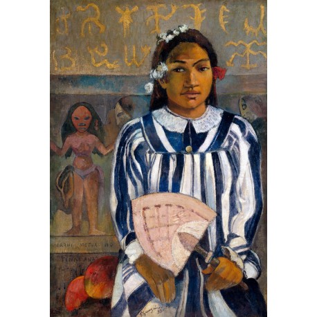 Los ancestros de Tehamana, Gauguin, Algomasquearte