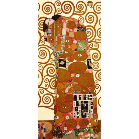 El abrazo, Klimt, Algomasquearte