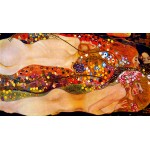 Cuadro, Serpientes de Agua, Klimt
