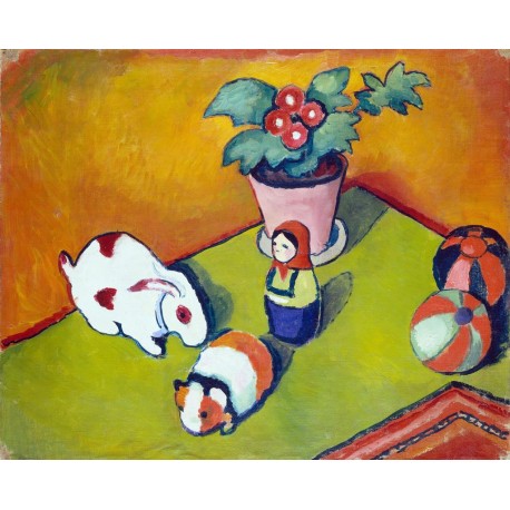 Pequeños juguetes de Walter, Macke, Algomasquearte