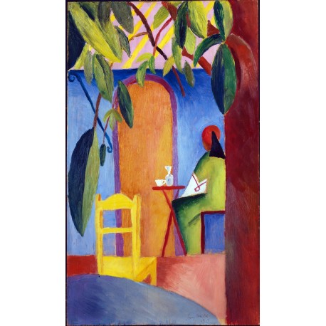 Café turco, Macke, Algomasquearte