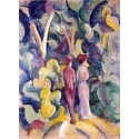 Pareja en Pista Forestal, Macke