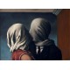 Amantes, Magritte, Algomasquearte