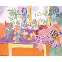 Naturaleza muerta con mujer, Matisse
