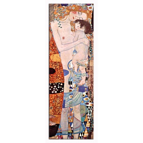 Reproducciones de Cuadros, Edades de la Mujer, detalle2, Klimt, algomasquearte