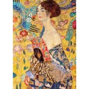 Cuadro, Mujer con abanico, Klimt