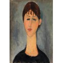 Retrato de Mme Zborowski, Modigliani