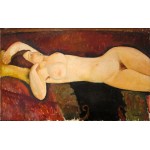 Desnudo recostado, Modigliani, Algomasquearte
