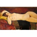 Desnudo recostado, Modigliani