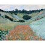 Amapolas en rincón cerca de Giverny, Monet