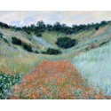 Amapolas en rincón cerca de Giverny, Monet