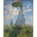 Mujer con parasol, Monet