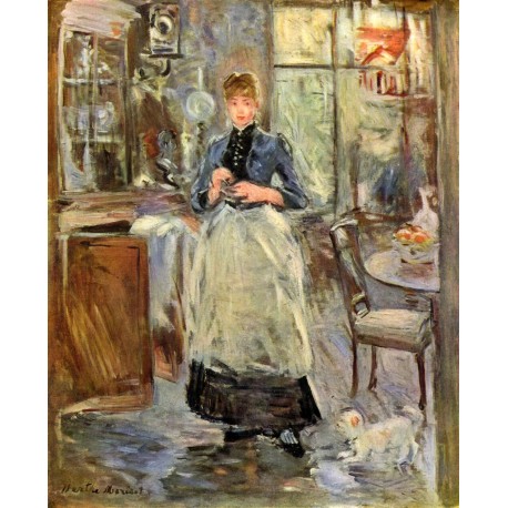 En el comedor, Morisot, Algomasquearte
