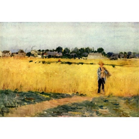 Entre el trigo, Morisot, Algomasquearte