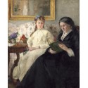 Retrato de Mme Morisot y su hija, Morisot