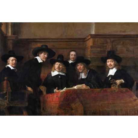 Rembrandt Los síndicos de los pañeros Algomasquearte