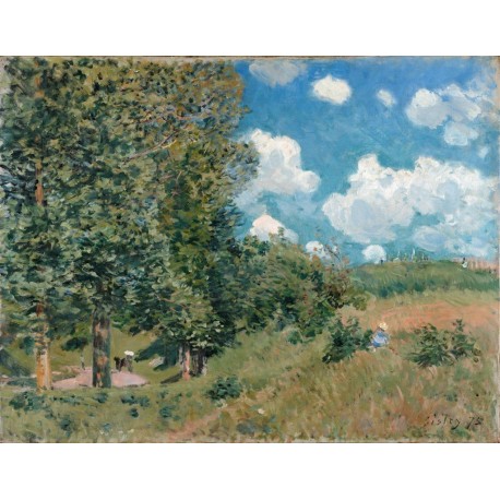Sisley Carretera de Versailles a Saint Germain Algomasquearte