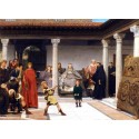 Reproduccion, Cuadro, La educacion de los niños, Alma Tadema