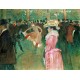Toulouse-Lautrec Baile en el Moulin Rouge Algomasquearte