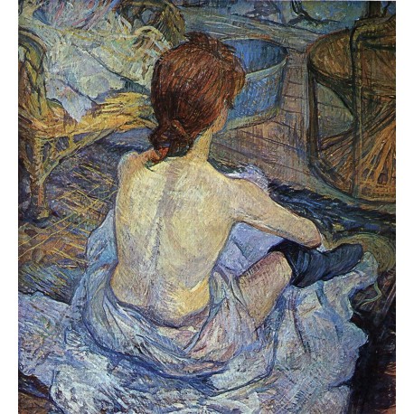 Toulouse-Lautrec La Toilette Algomasquearte