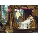 Reproduccion, Cuadro, Encuentro Marco Antono Cleopatra, Alma Tadema