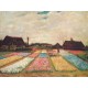 Van Gogh Campo de tulipanes Algomasquearte
