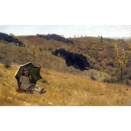 Reproduccion, Cuadro, Dias soleados, alma-tadema, algomasquearte