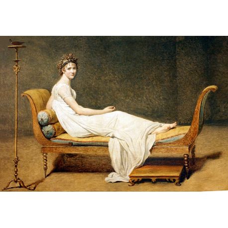 Madame Récamier, David, Algomasquearte