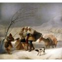 La nevada, Goya