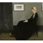 Retrato de la Madre del Artista, Whistler, Algomasquearte