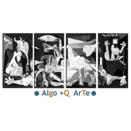Picasso Guernica xxl Poliptico Algomasquearte