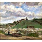 Montmartre Cantera de los Molinos, Van Gogh