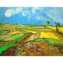 Van Gogh, Campos de trigo después de la lluvia en Auvers