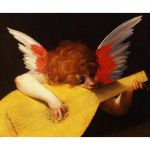Rosso-Fiorentino-angel-musico-algomasquearte