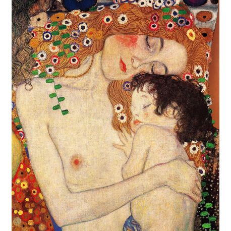 Edades de la Mujer, detalle1, Klimt, algomasquearte
