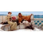  Reproducción, Cuadro, Amo te, Ama me, Alma-Tadema, Algomasquearte