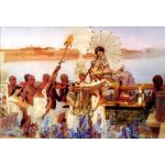Reproducción, Cuadro, El Hallazgo de Moises, Alma-Tadema, algomasquearte