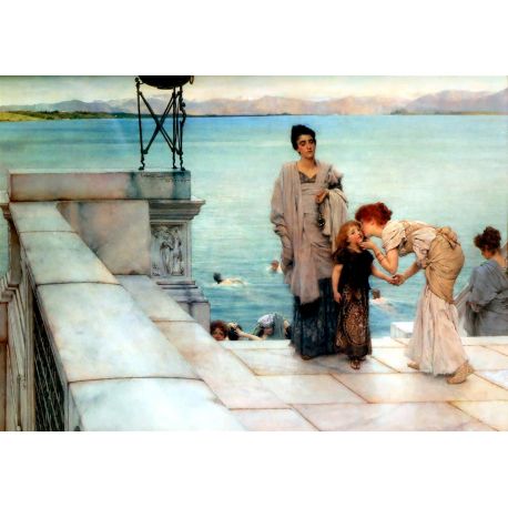 Reproducción, Cuadro, Un beso, Alma-Tadema, algomasquearte